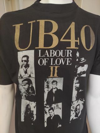UB40 T Shirt Vintage 80s Single Stitch Rare
