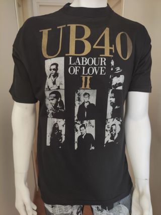 UB40 T Shirt Vintage 80s Single Stitch Rare