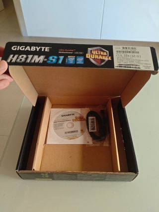 Caja Gigabyte H81M-S1 LGA 1150