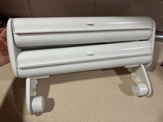 Porta rollos de cocina doble