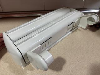 Porta rollos de cocina doble