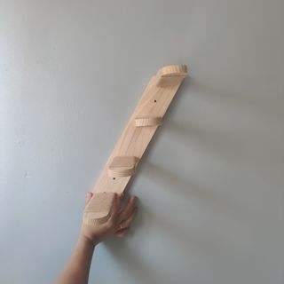 Estantes de escaladas.