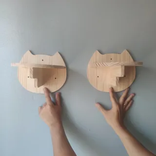 Estantes de escaladas.