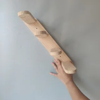 Estantes de escaladas.