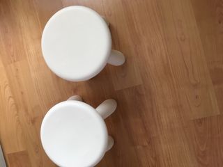 2 Sillas Blancas Ikea