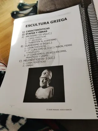 HISTORIA DEL ARTE universal, 2° BACHILLERATO