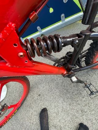 Bicicleta roja