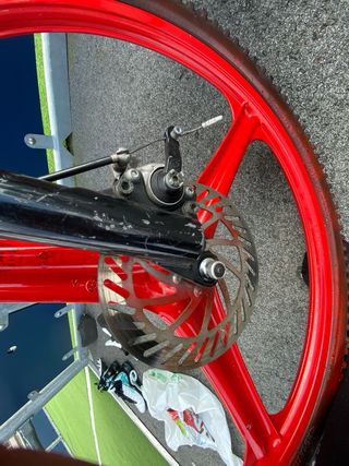 Bicicleta roja