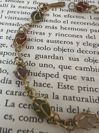Anillo y pulsera con piedras