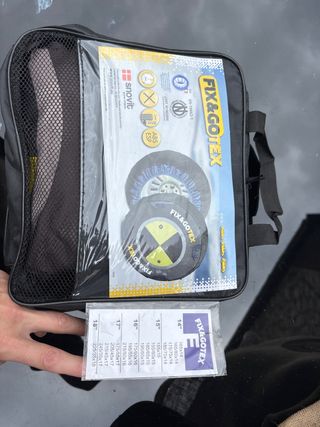Cadenas de tela para nieve FIX&GOTEX