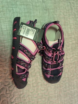Sandalias montaña niña CMP multicolor