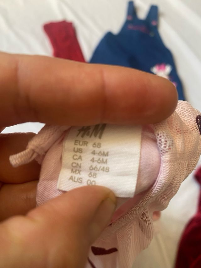 Lote Ropa Niña 4-6 Meses