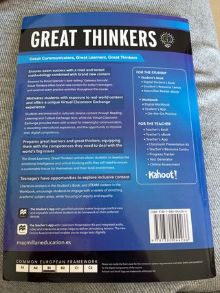 GREAT THINKERS B1 Student's and Digital Student's