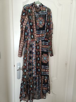 Vestido Zara Multicolor