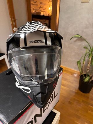 Casco moto.  Talla S