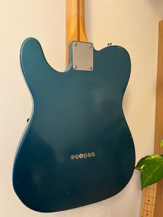 Telecaster Partscaster Lake Placid Blue con Bigsby