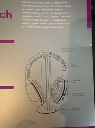 Auriculares para television Kooltech Inalámbricos