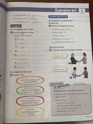 Cahier de français. 1 ESO. Promenadeg