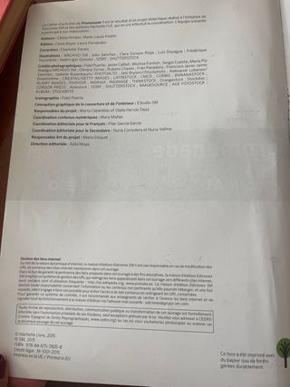 Cahier de français. 1 ESO. Promenadeg