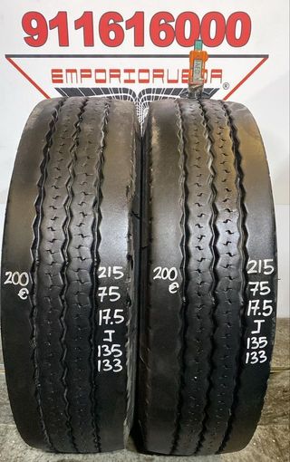 215 75 17.5 J MICHELIN RUEDA AL 90% VIDA UTIL