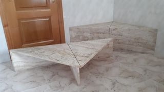 Tavoli in pietra per interni/esterni