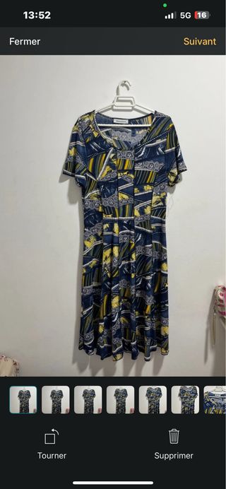Lote de ropa a rayas