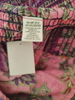 Falda pantalón estampada