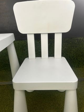 Mesa y 2 Sillas Infantiles Ikea