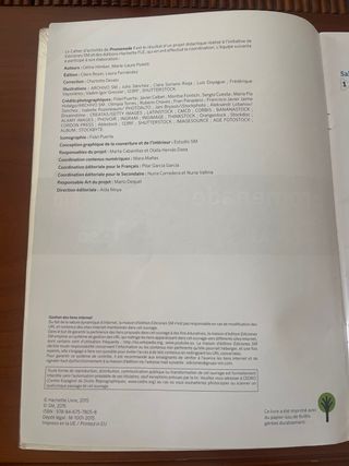 Cahier de français. 1 ESO. Promenade