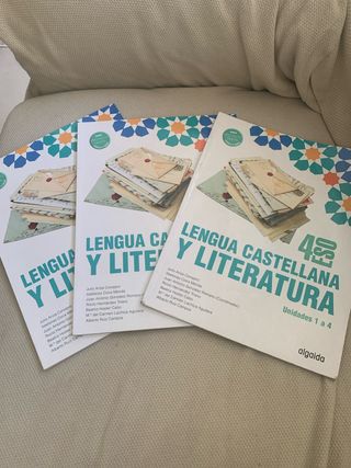 libros de texto 4 eso lengua trimestrales