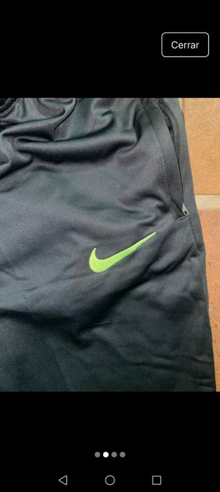 Pantalón Chándal Barcelona Nike gris Talla S