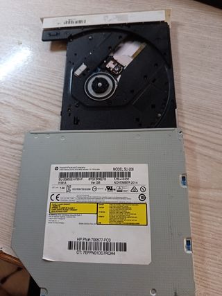 Reproductor/grabador SATA HP SU-208