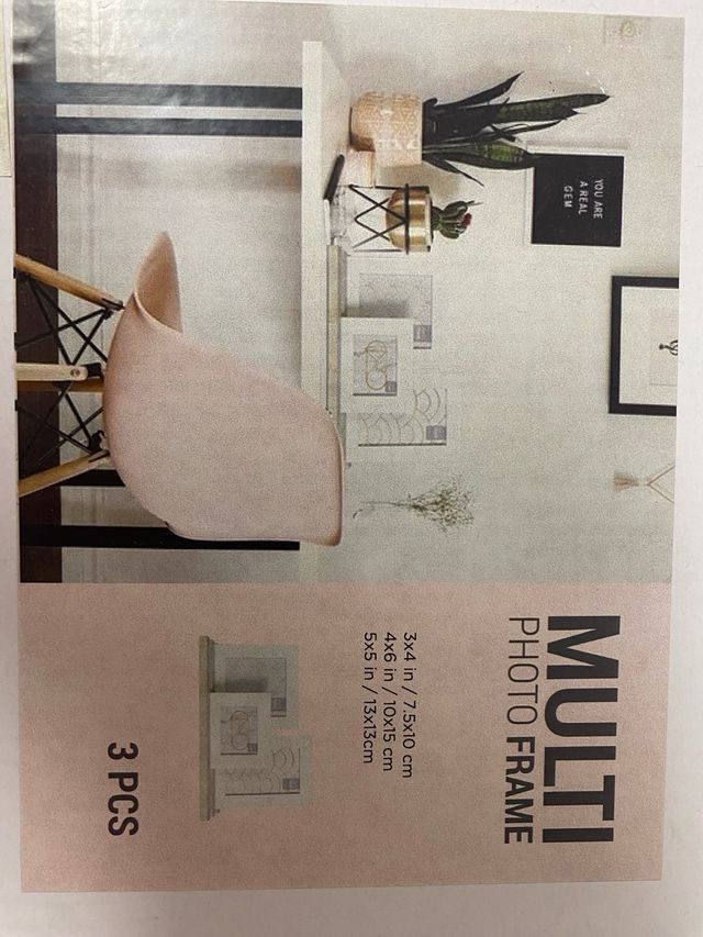 Set de 3 Marcos de Fotos Múltiples