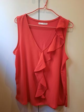 Blusa coral Sfera