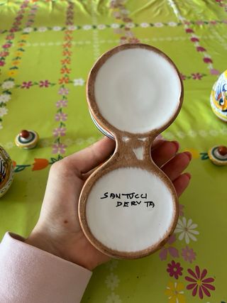 Set condimenti Deruta ceramica