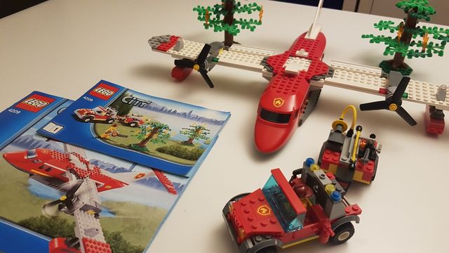 Lego City 4209 Aereo dei Pompieri