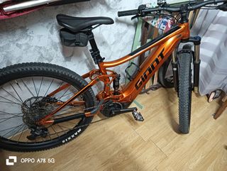 Bicicleta Eléctrica Montaña Naranja