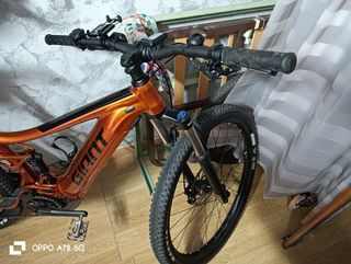 Bicicleta Eléctrica Montaña Naranja