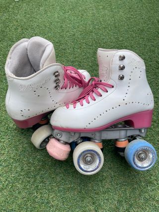 Patines Belati Primula blancos.Talla: 32-33(215-22