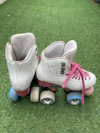 Patines Belati Primula blancos.Talla: 32-33(215-22