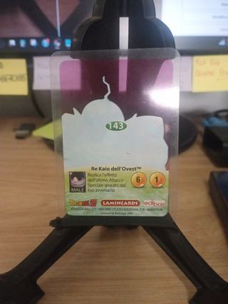 Dragon Ball Z Lamincard Re Kaio dell'Ovest 143