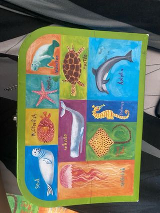 Puzzle Animales Marinos Infantil Piezas Grandes