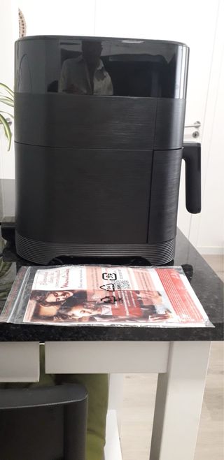 Air fryer Moulinex 2 em 1 como nova