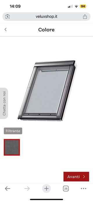 Coppia Tende Parasole Velux