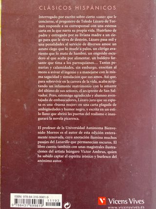 El Lazarillo De Tormes (ch N/e)