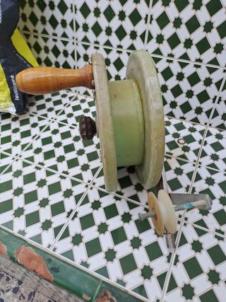 Carrete de pesca manual barco
