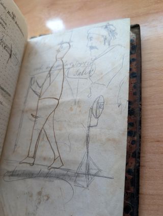 Libro de 1858 "Principios de la geografía fisica