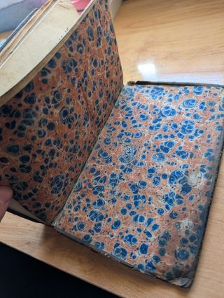 Libro de 1858 "Principios de la geografía fisica