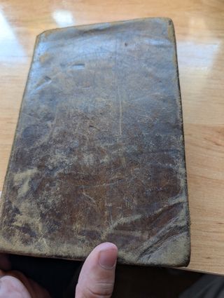 Libro de 1858 "Principios de la geografía fisica