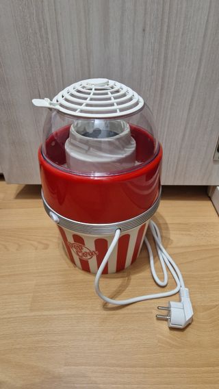 Máquina de Palomitas Roja y Blanca